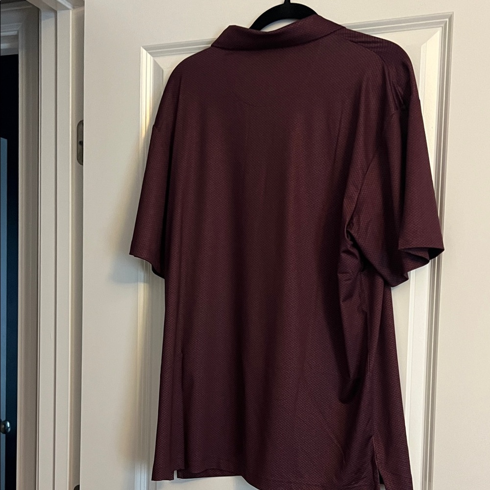 Callaway Burgundy Polo Shirt - Picture 5 of 5